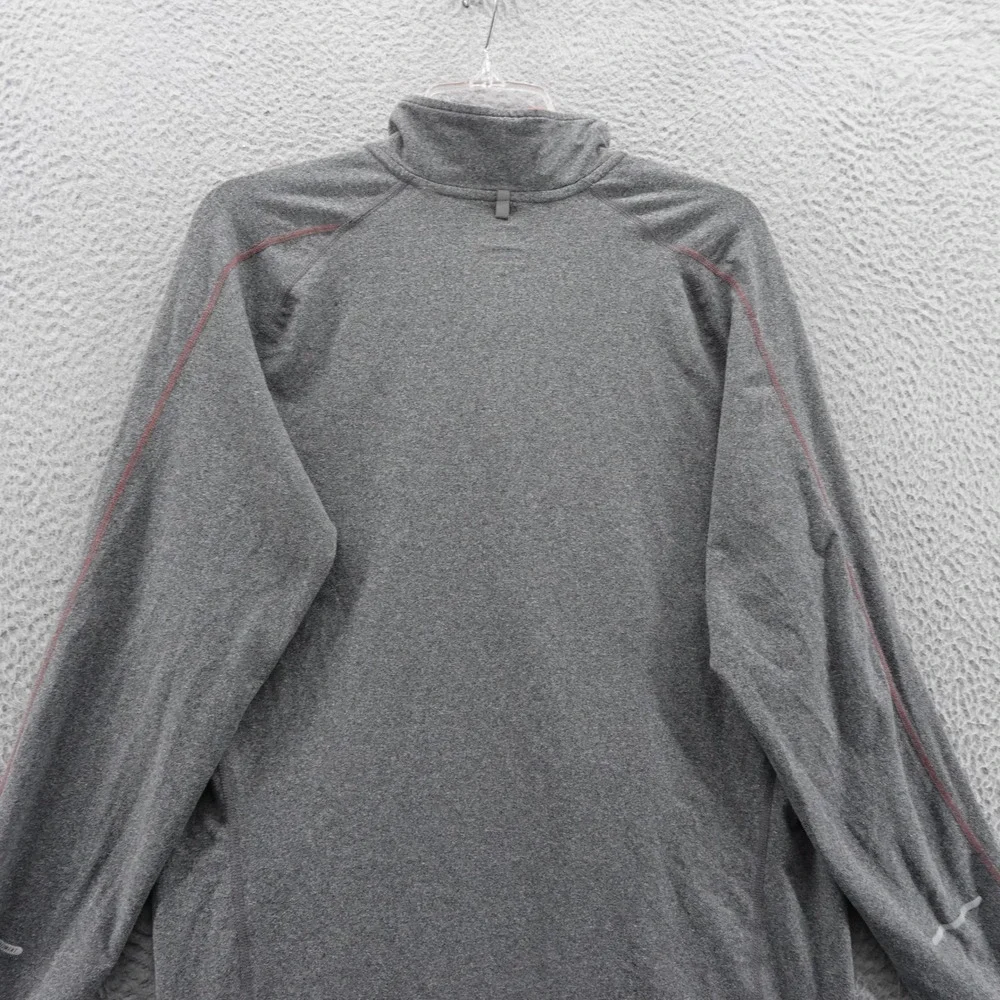 Nike Running DriFit Running Pullover Large Gray‎ Mens Activewear Lightweight